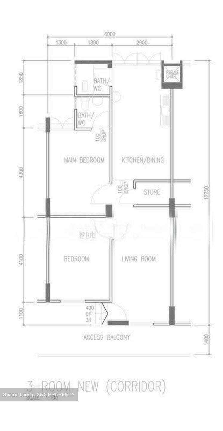 Blk 308 Shunfu Gardens (Bishan), HDB 3 Rooms #627797011